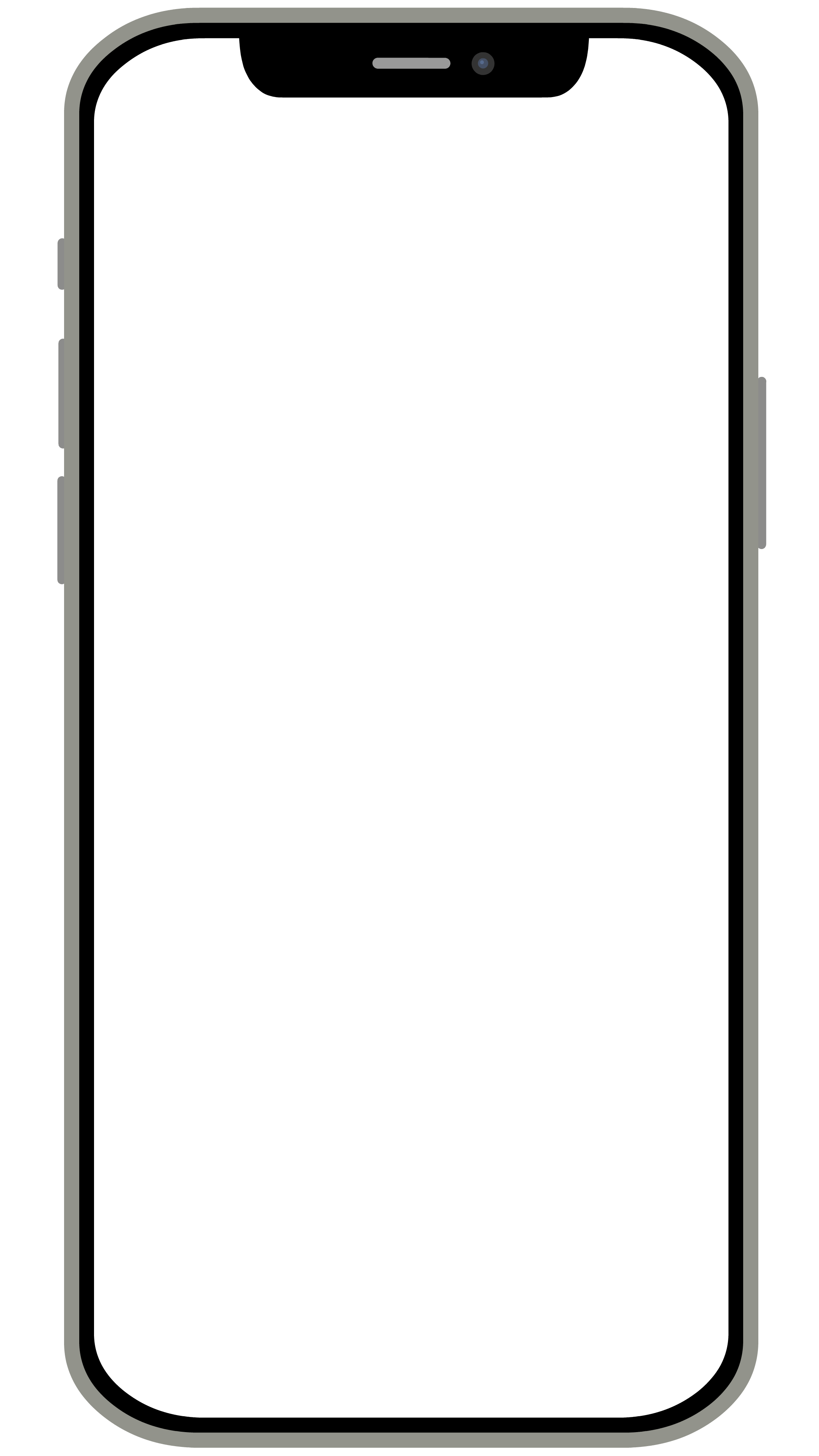 iPhone 12 pro max vector front