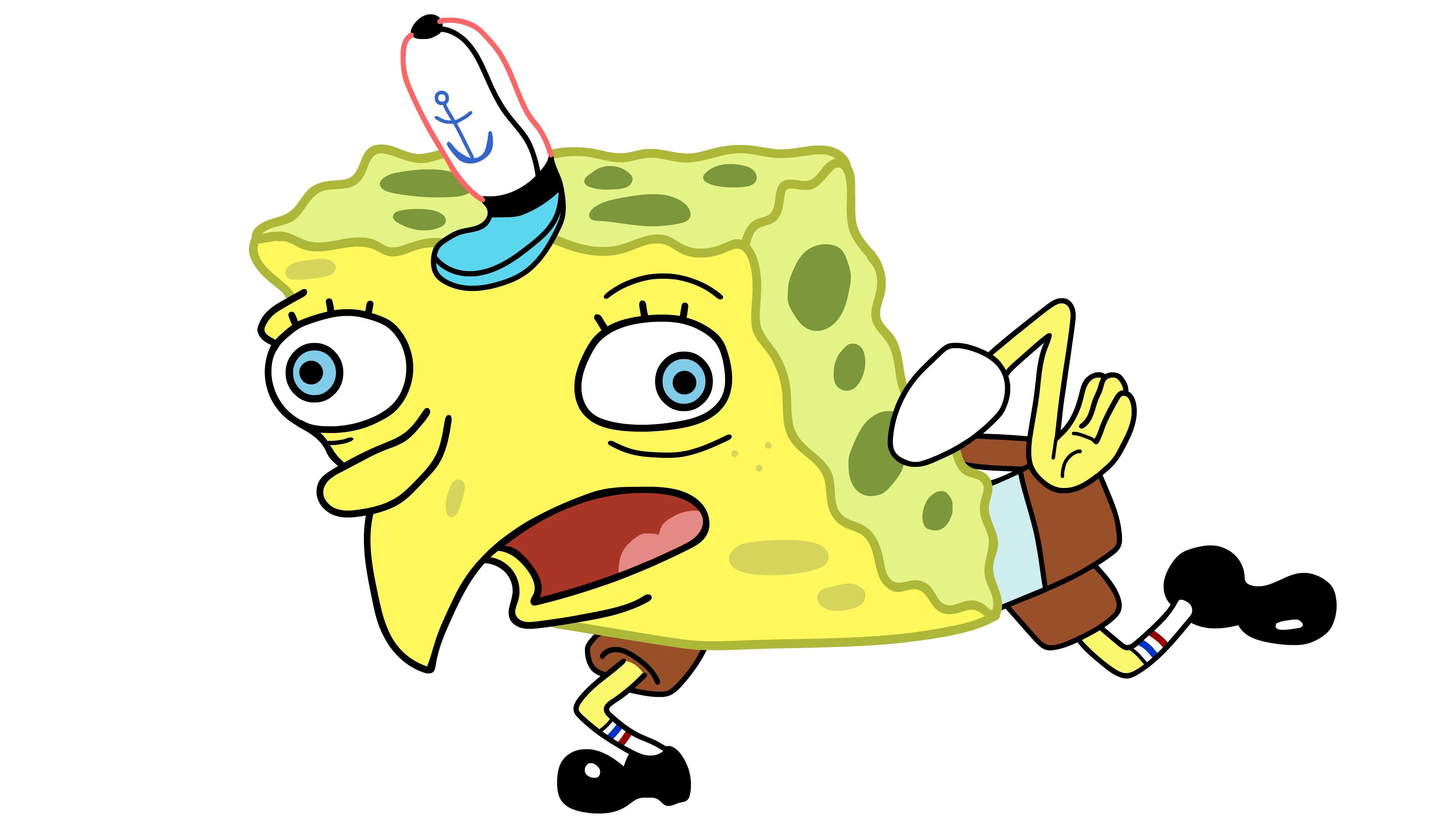 Spongebob meme PNG 4k - The source of your creativity